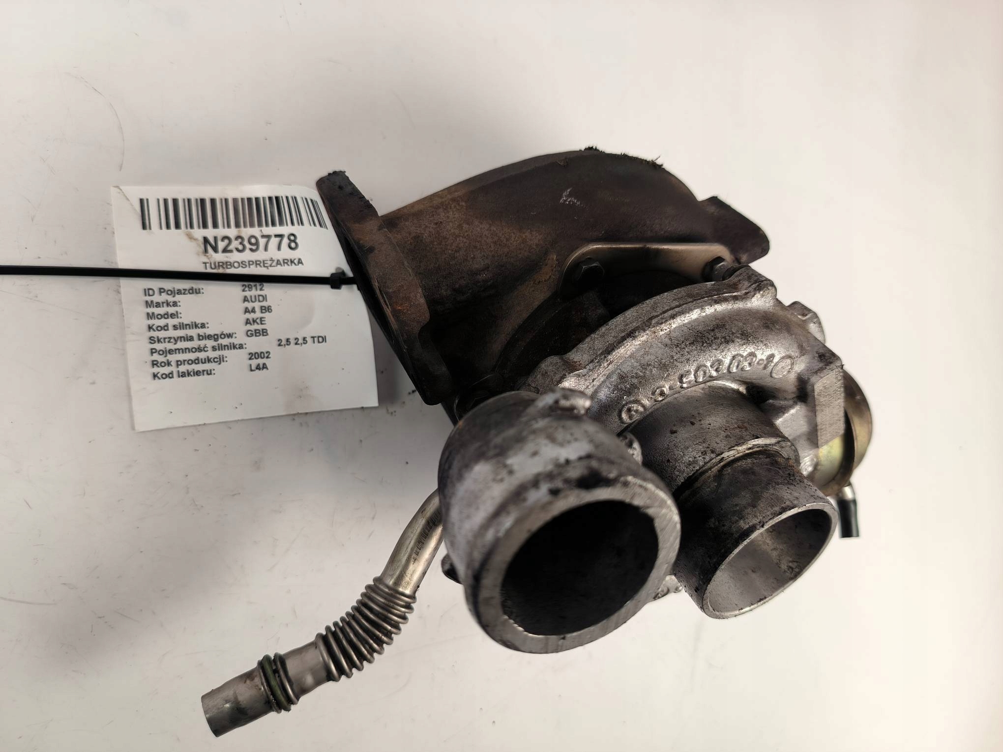 Turbo 059145701F AUDI A4 B6
