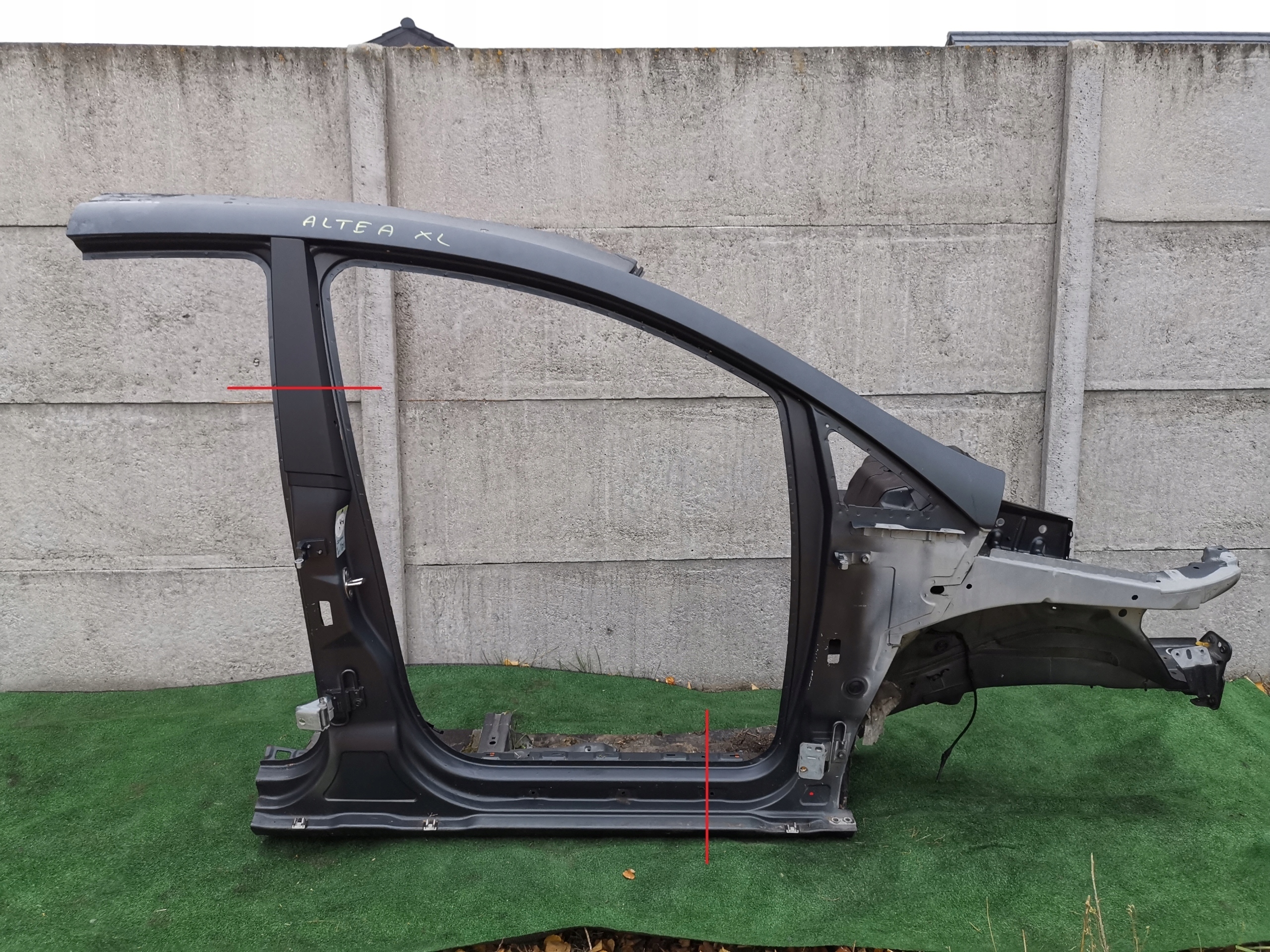 ЧЕТВЕРТЬ ПОРОГ СТОЙКА БОК ПРАВЫЙ SEAT ALTEA XL