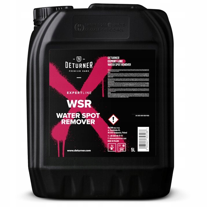 Deturner EXPERTLINE WSR 5L - środek do usuwania osadów z twardej wody