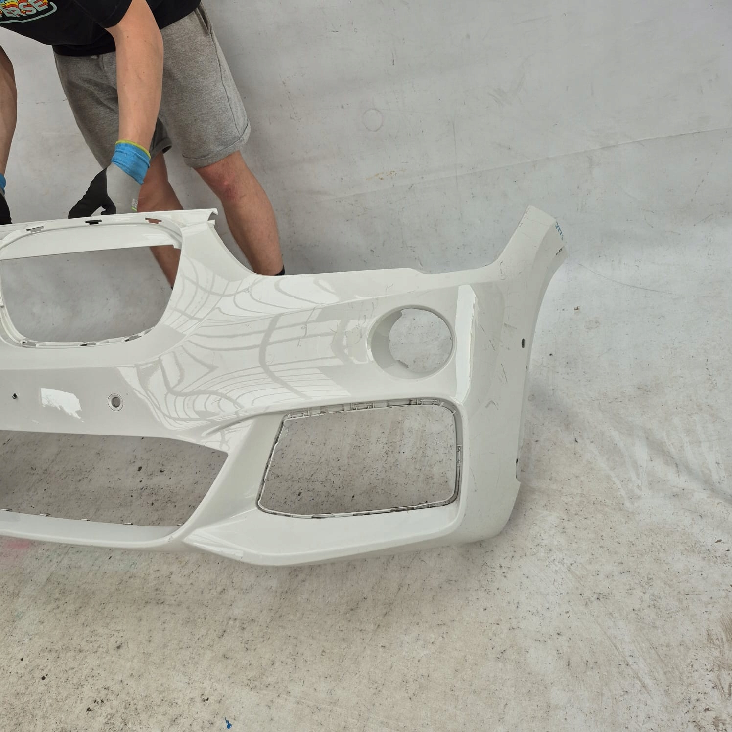 BMW X1 F48 m-packet 15-19 bumper front front PDC