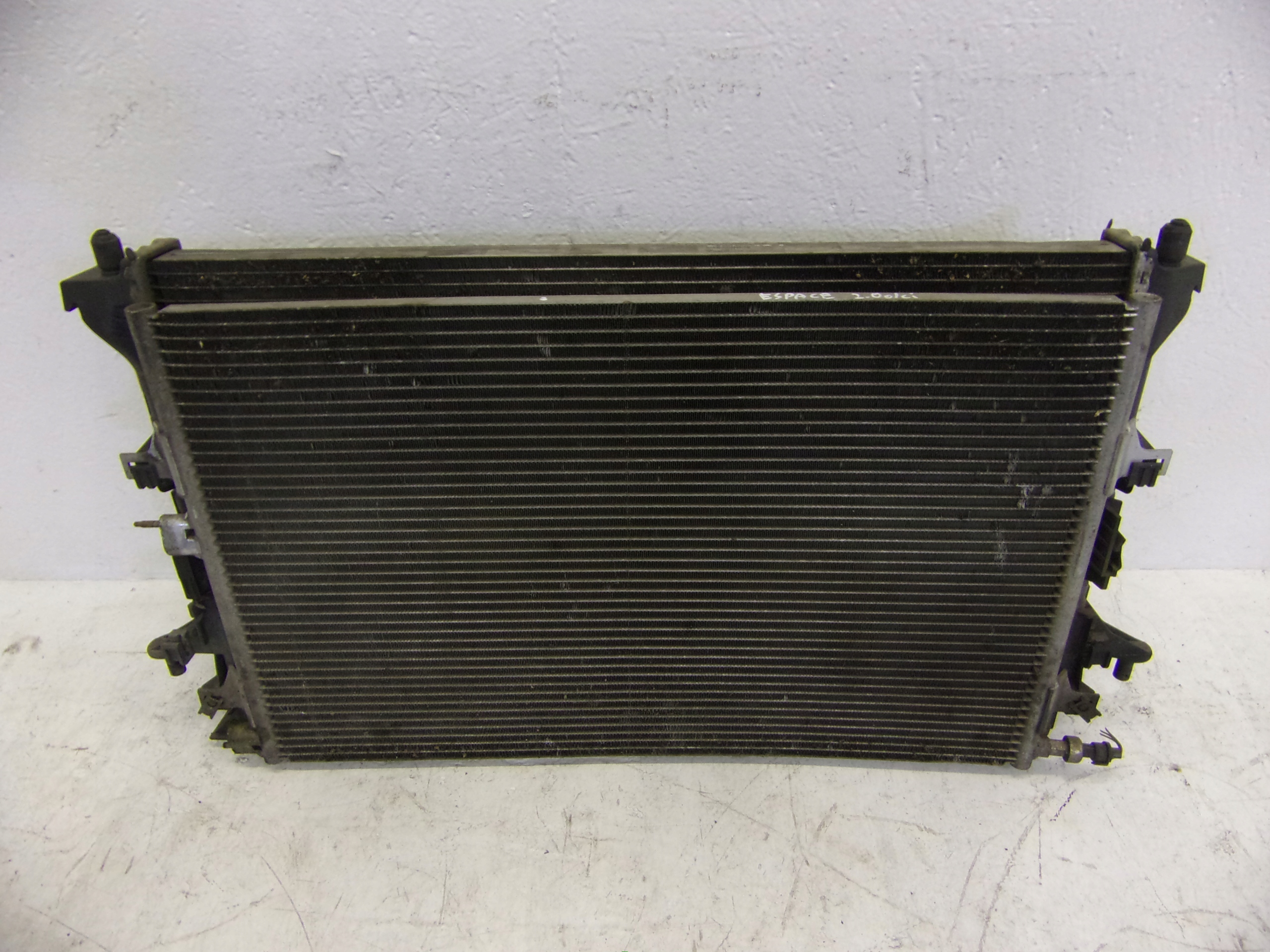 KOMPLET radiatore Z WENTYLATOREM RENAULT ESPACE 4 2.0 DCI
