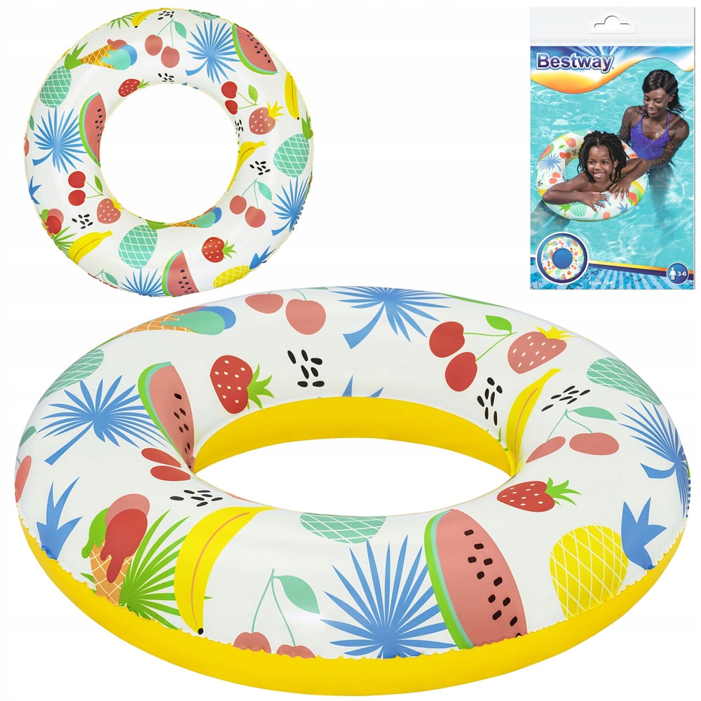 

Bestway Dmuchane Kółko do pływania 61cm 36014
