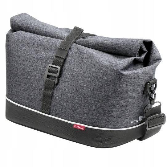 Taška na nosič jízdního kola KlickFix Rackpack City 8L 25x25x21 cm šedá