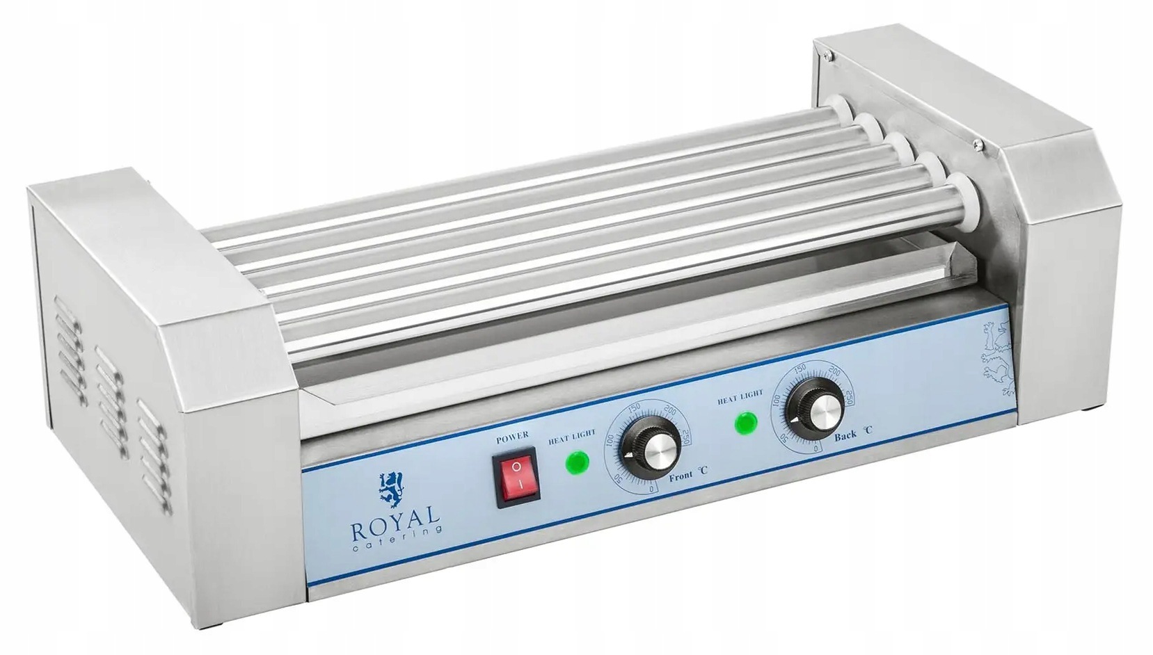 Grill rolkowy do parówek hot dogów 5 rolek Royal Catering RCHG-5E 10010477