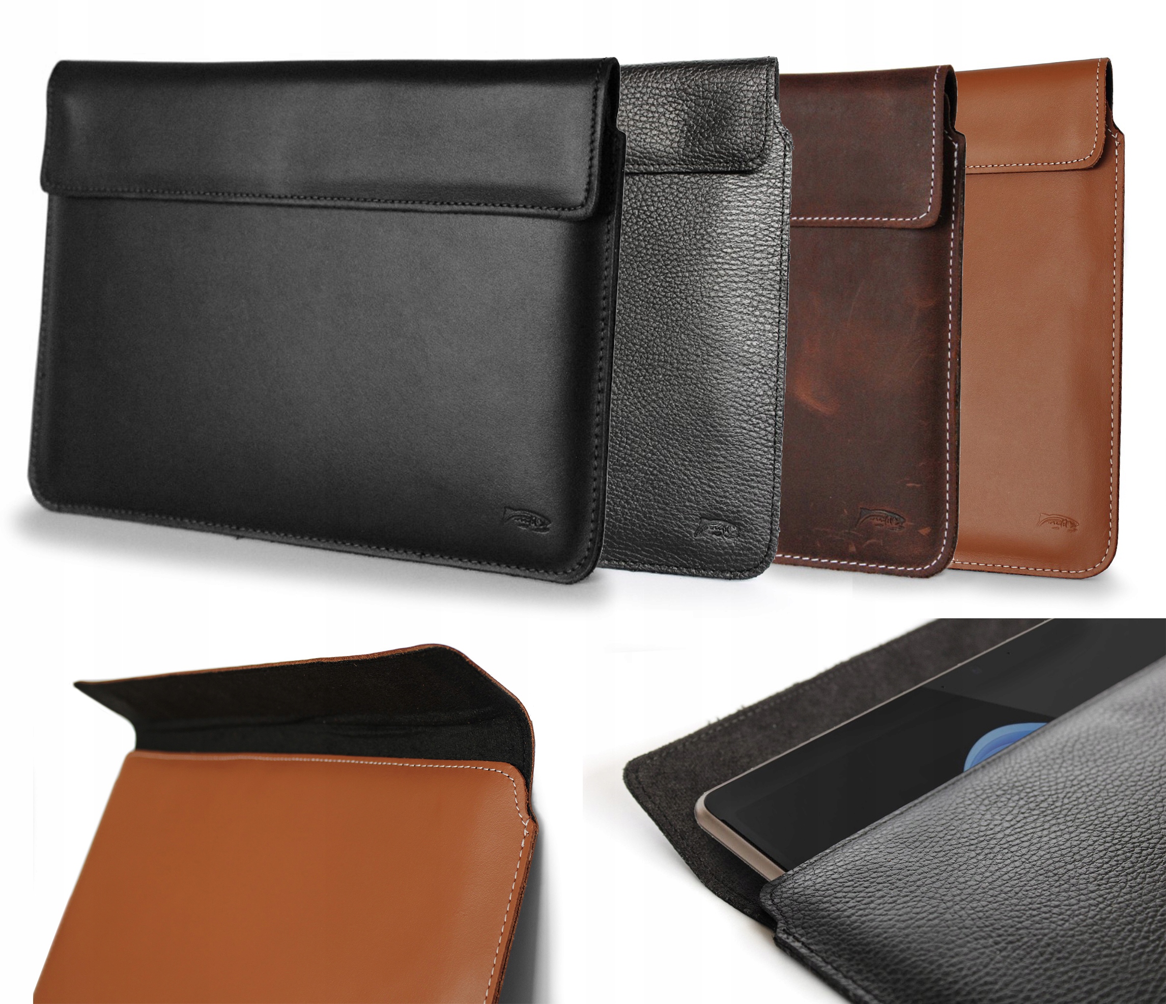 Luresko Skórzany Pokrowiec futerał etui do Surface Pro 12 11 10 9 8 7 X