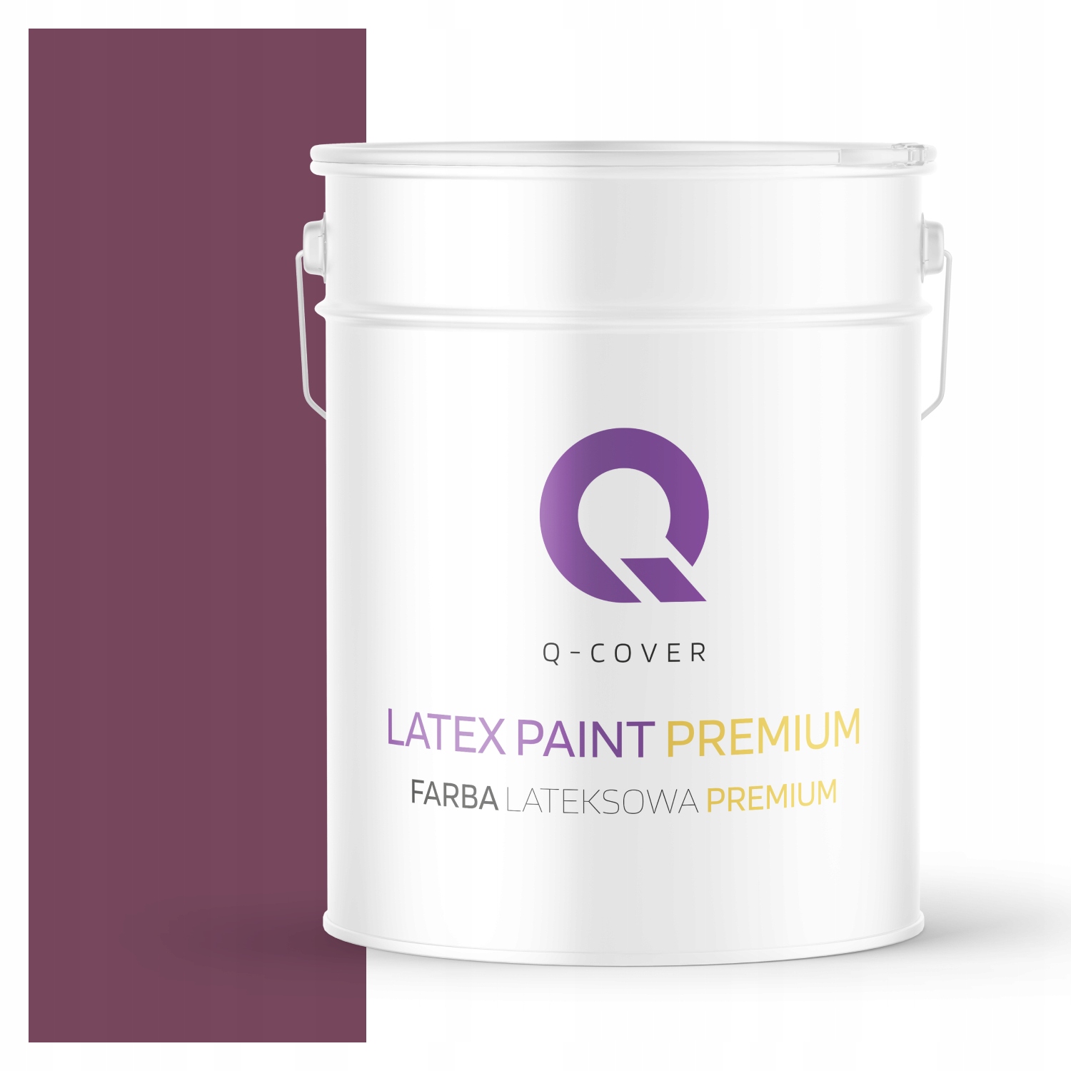 Umývateľná Škvrnovzdorná Farba Na Stenu Bordová Farba H2809 Na Steny Matná 10 L