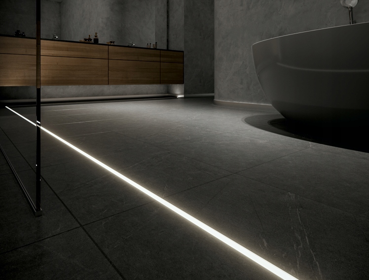 PROFIL LED PODŁOGOWY LP-FLOOR ZESTAW ANOD. 2M. Marka inna