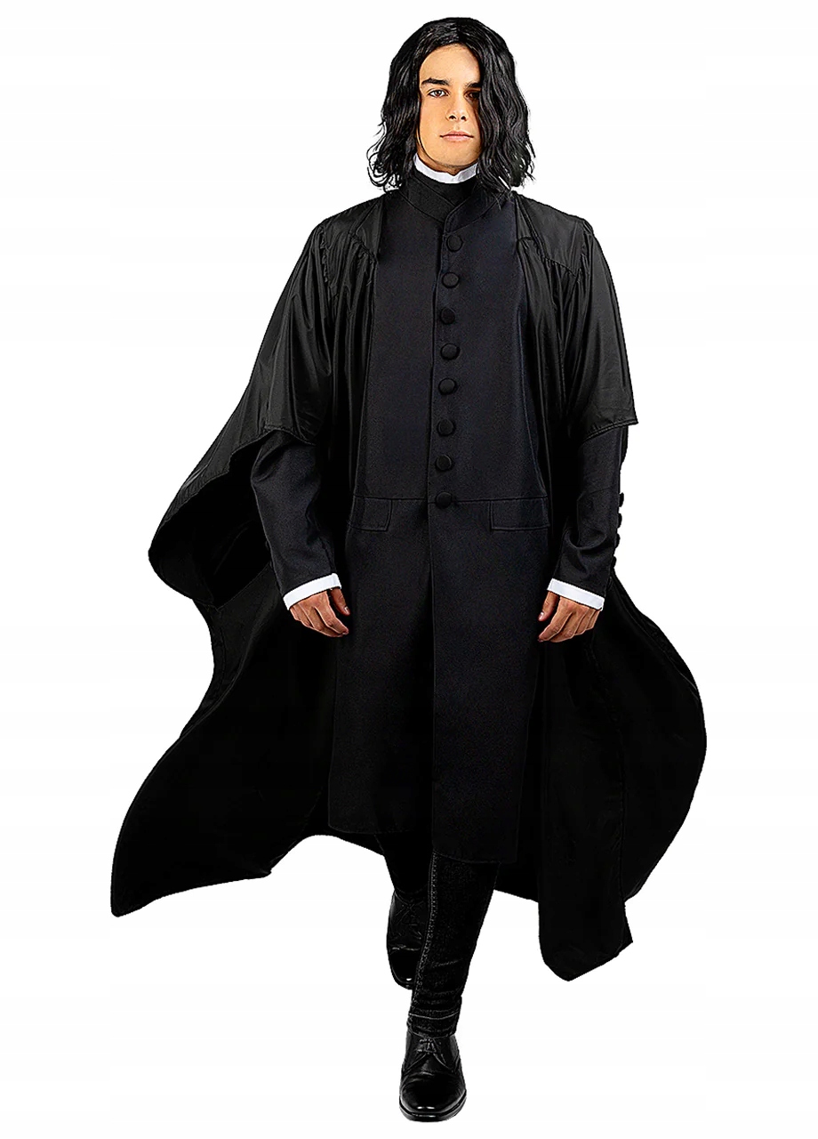 Kostým Snape Harry Potter Kostým čaroděje Karnevalový kostým M/L