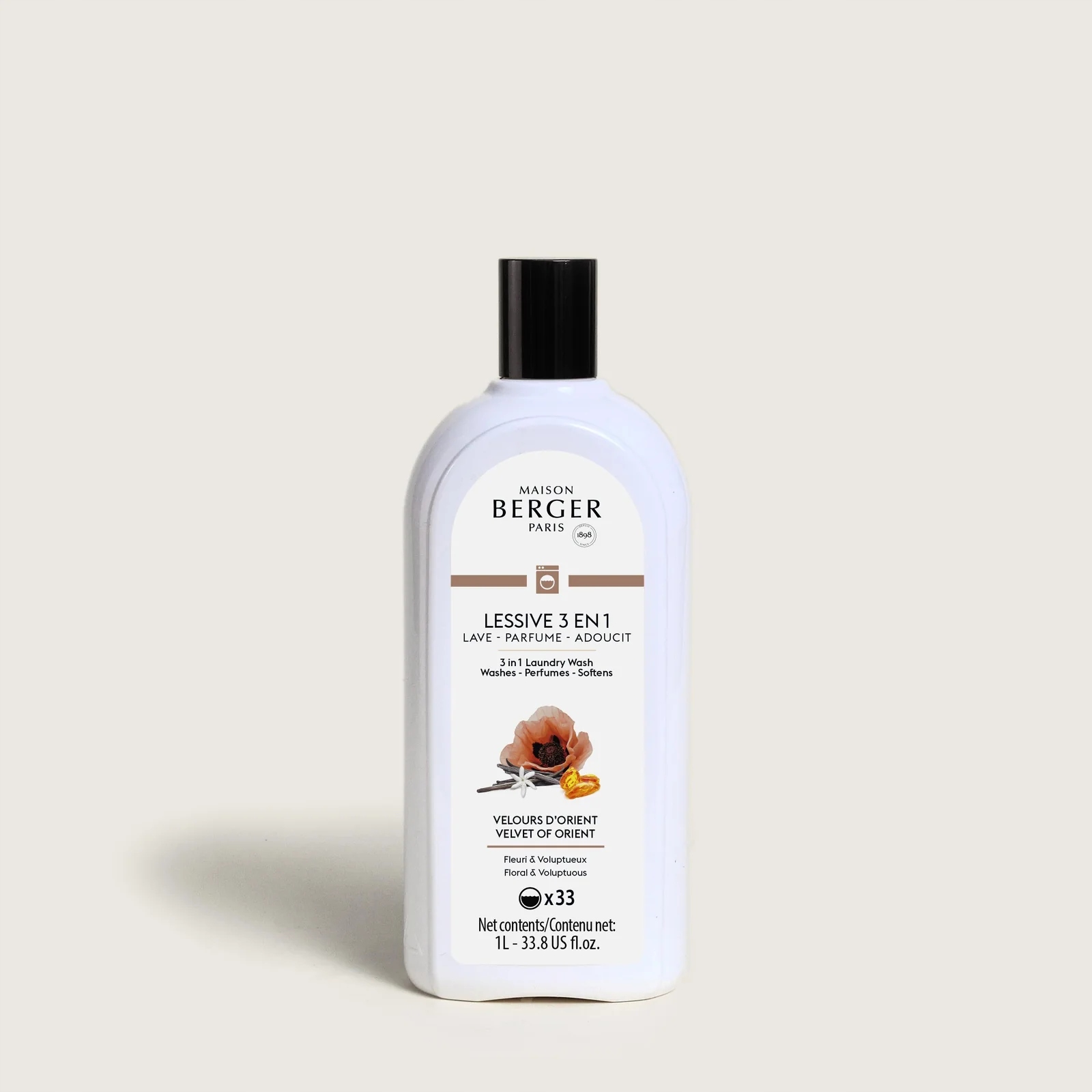 Maison Berger Velvet of Orient 3v1 tekutý prací a změkčovací přípravek na tkaniny