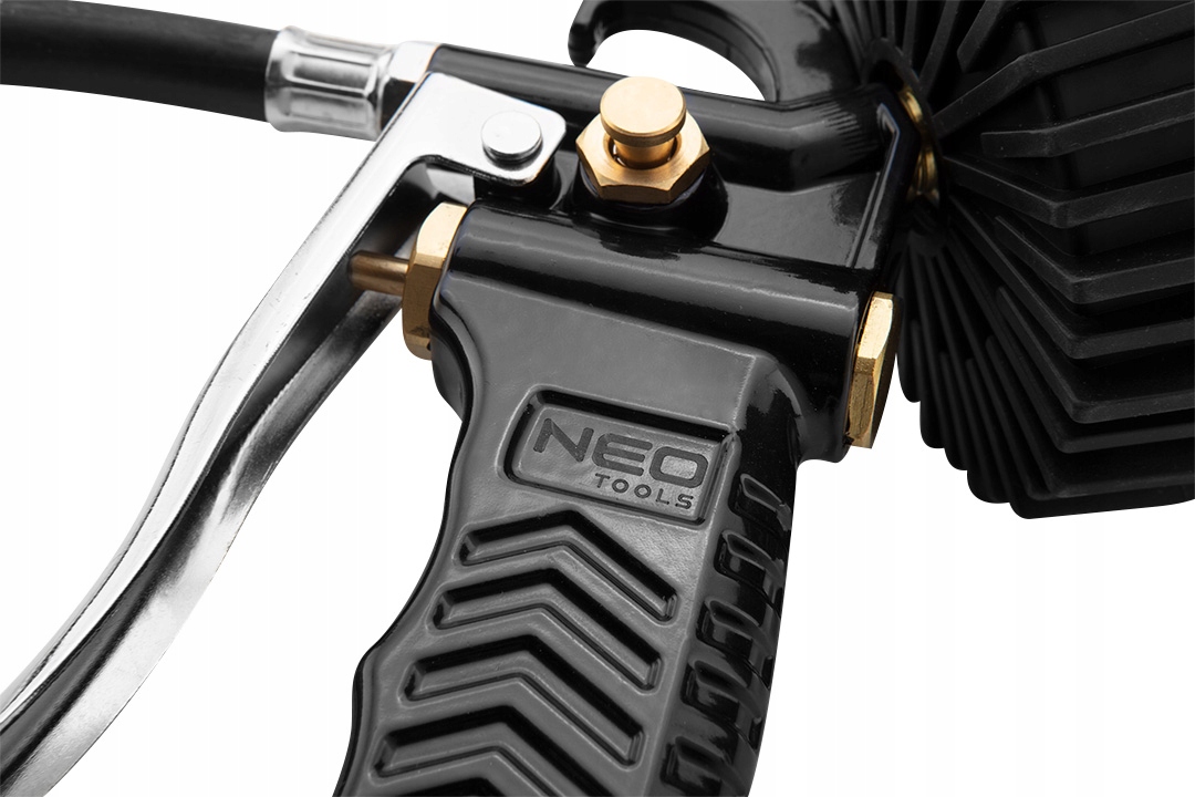 NEO PISTOLET DO POMPOWANIA Z MANOMETREM 300MM DŁUGA KOŃCÓWKA Marka Neo Tools