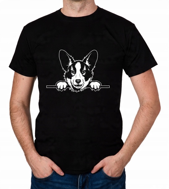 

koszulka Welsh Corgi Cardigan Pies Dog prezent