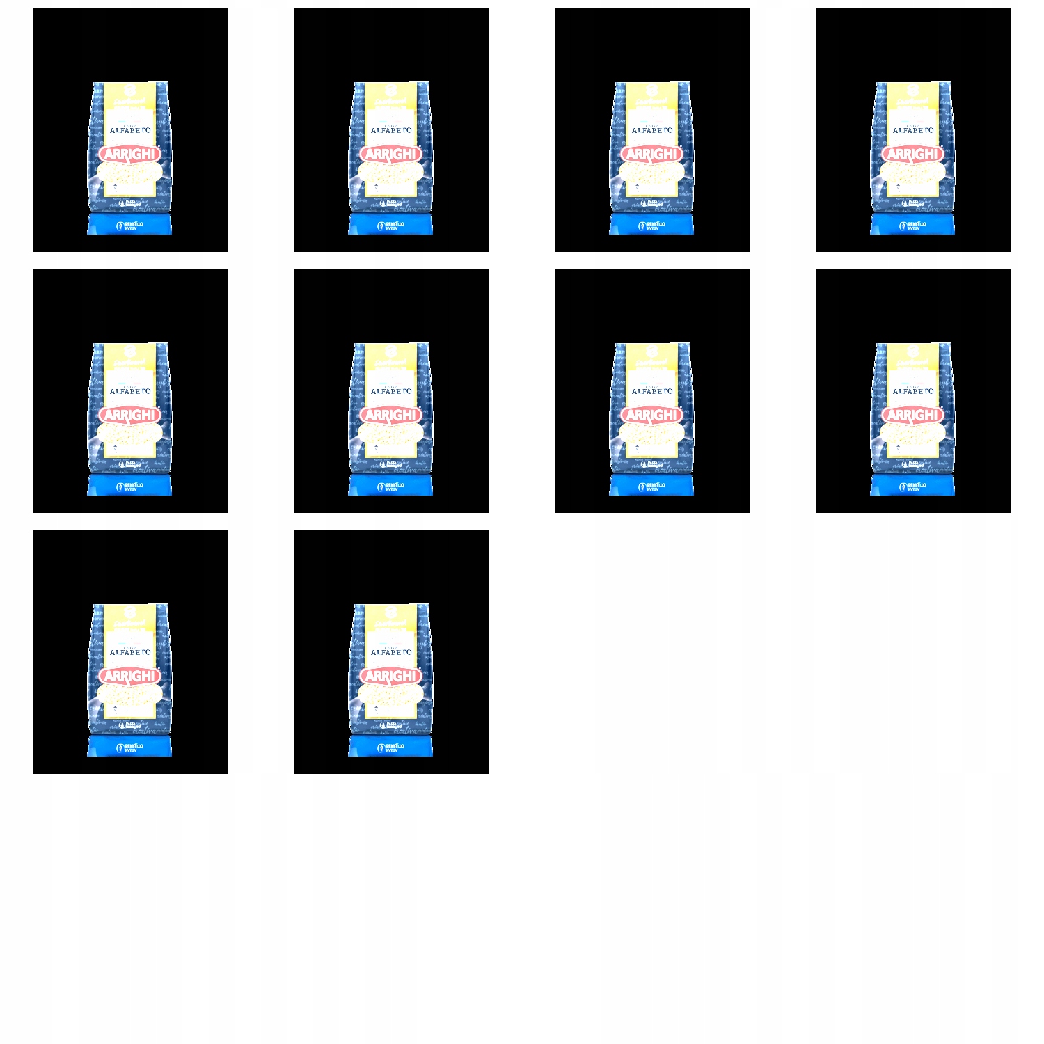 Levně 10x 500 g Arrighi těstoviny abeceda