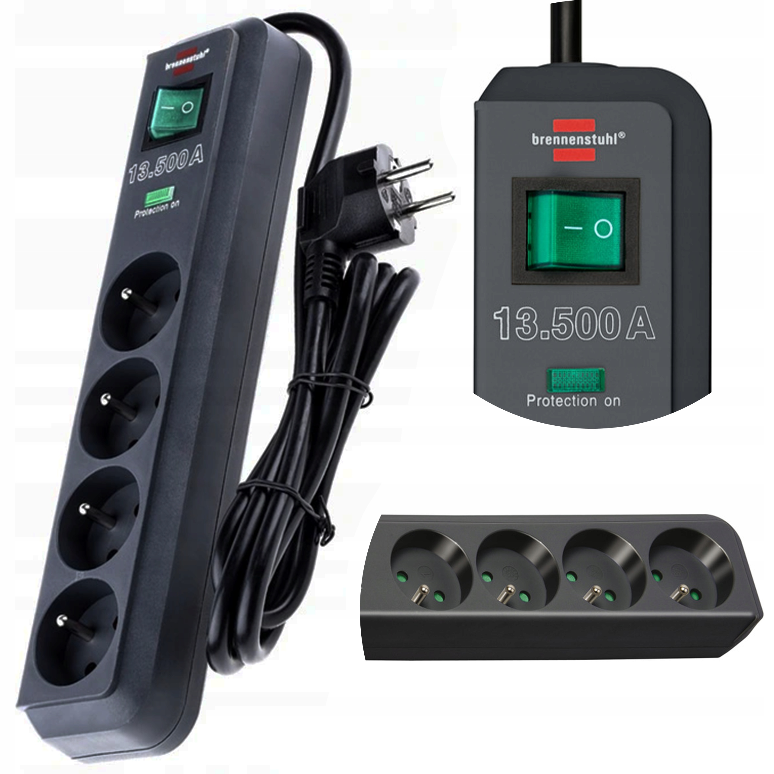 

Listwa Przeciwprzepięciowa 4G Brennenstuhl 13.500A