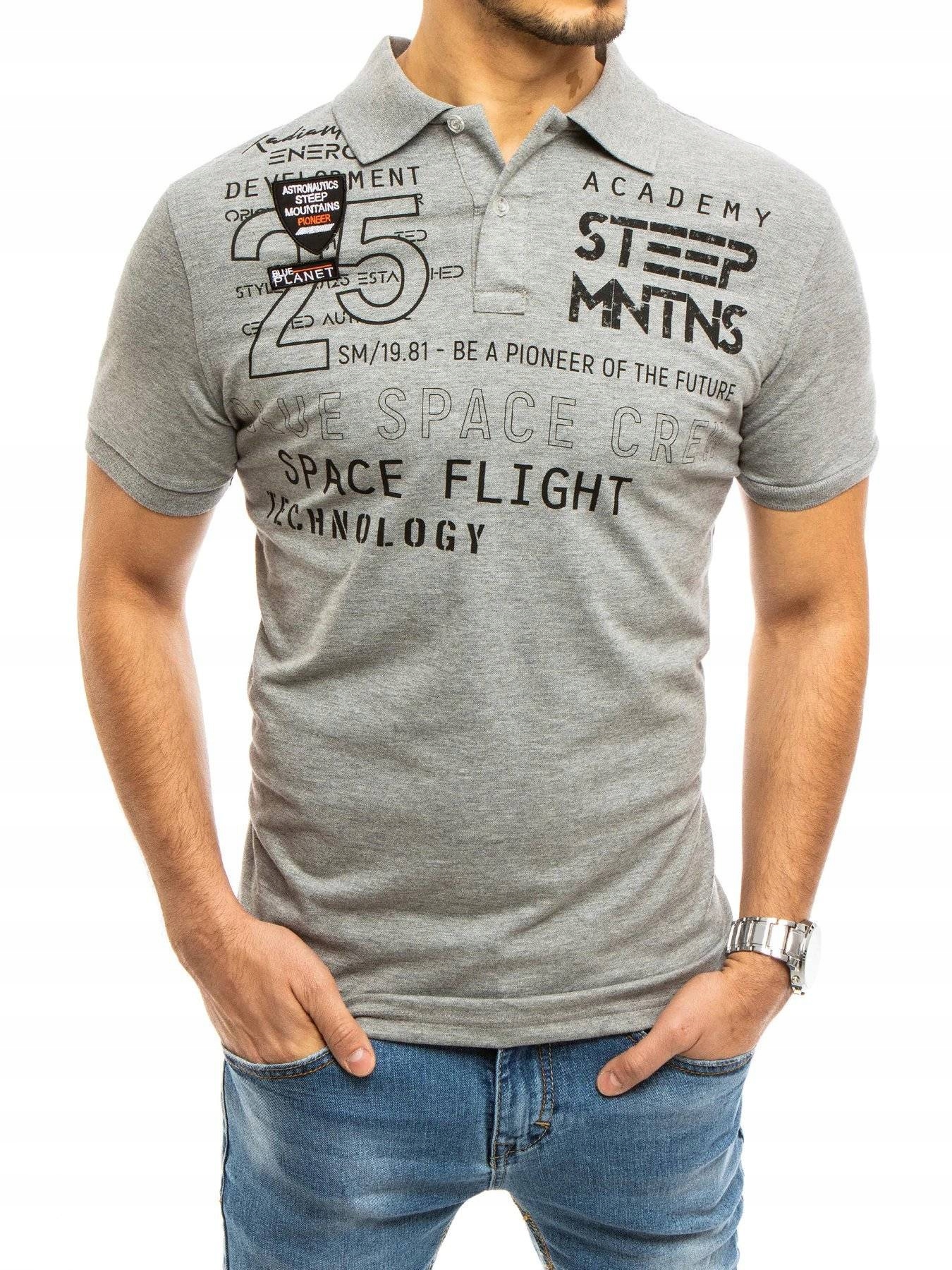 

Koszulka Polo Męska Z Nadrukiem px0462 - L