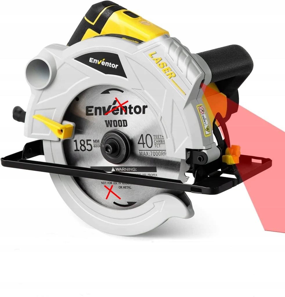 Enventor Kotoučová pila 1500W 76301