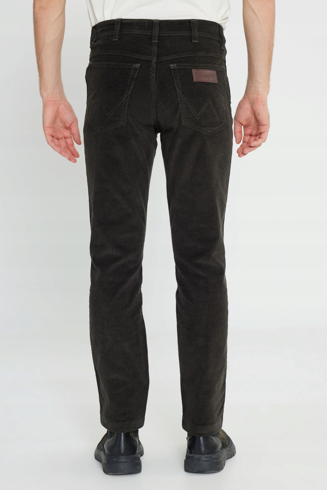 Pánské zúžené džíny Wrangler Texas Slim Green 112388618 33/32
