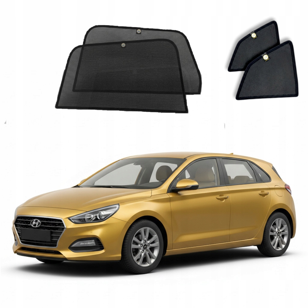 Krytky slunečních skel pro automobil Hyundai i30 III 3 htb