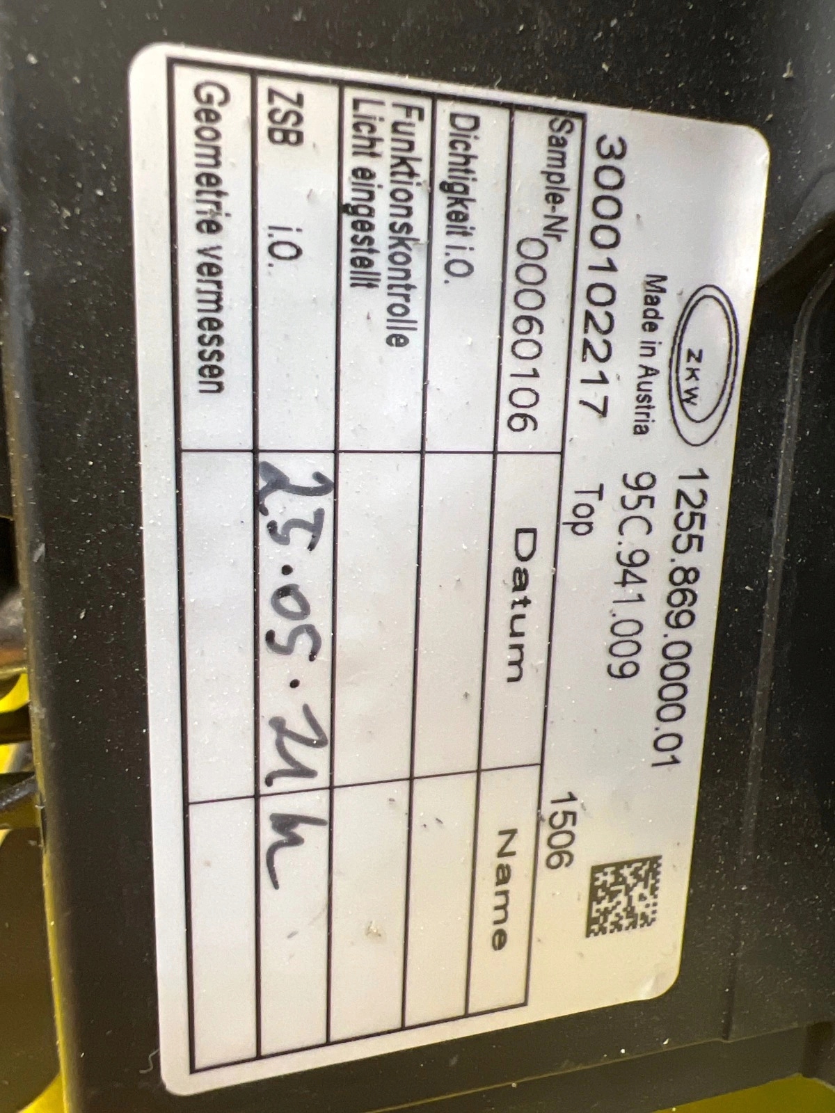 light left front Porsche Macan 95C 2024 95C941009 PDLS+ LED
