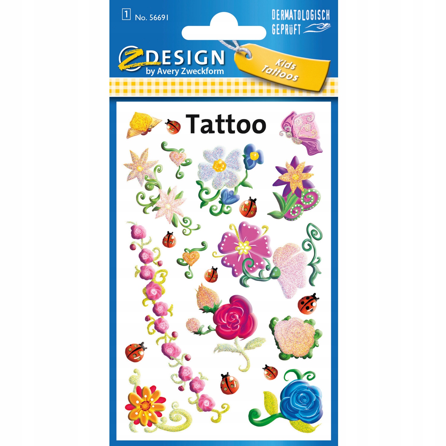 

Tatuaże Kwiatki 56691 Z-design Kids Avery Zweckfor