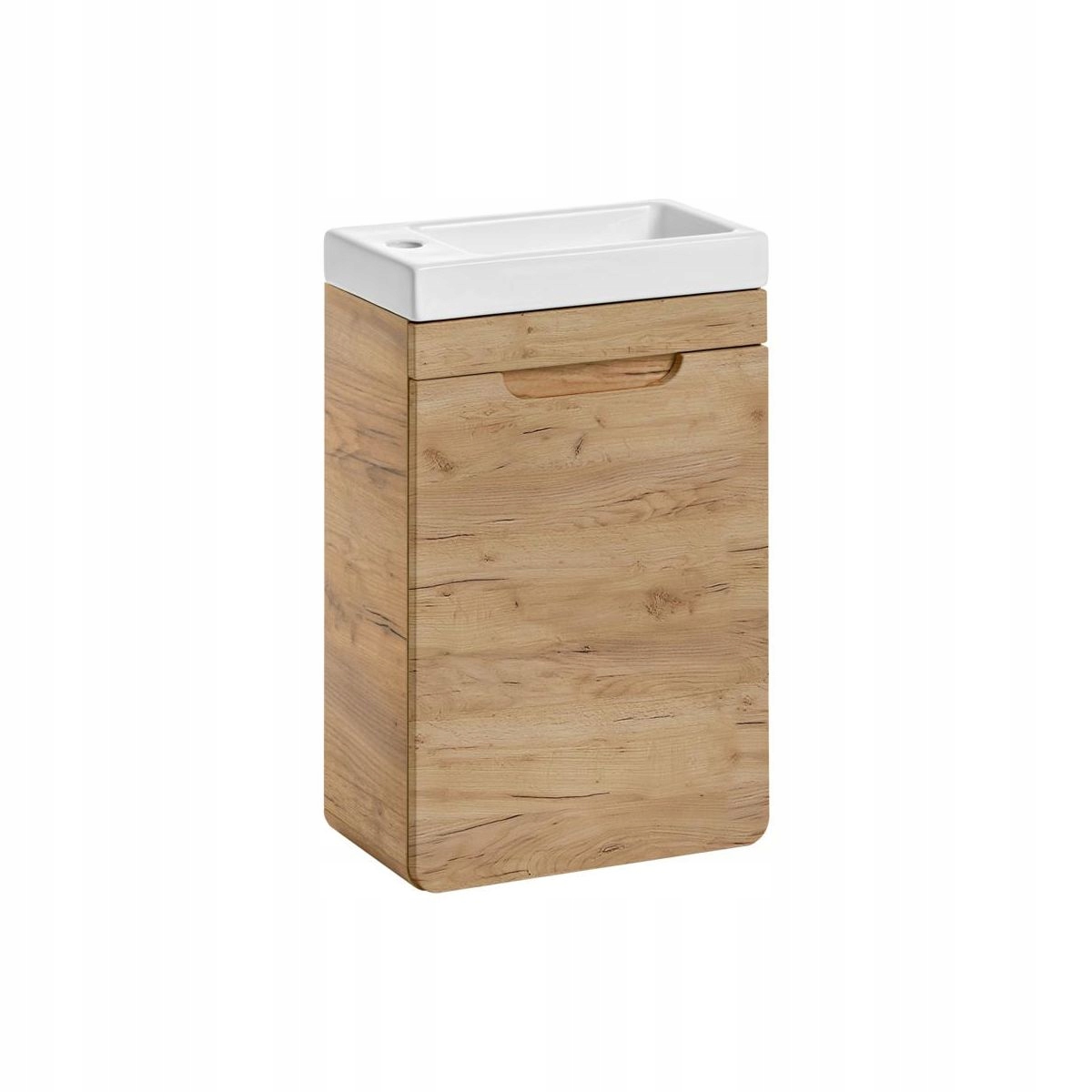 Szafka wisząca Aruba dąb pod umywalkę 40 na 22 cm