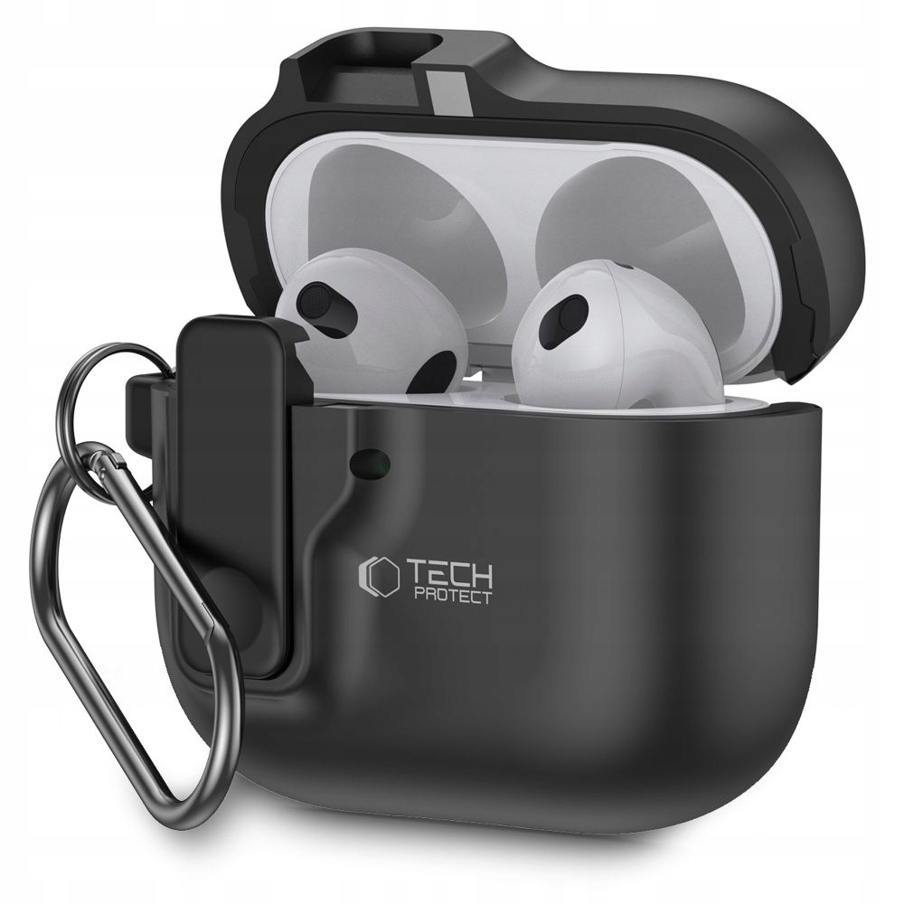Etui do Apple Airpods 4 Tech-Protect czarne