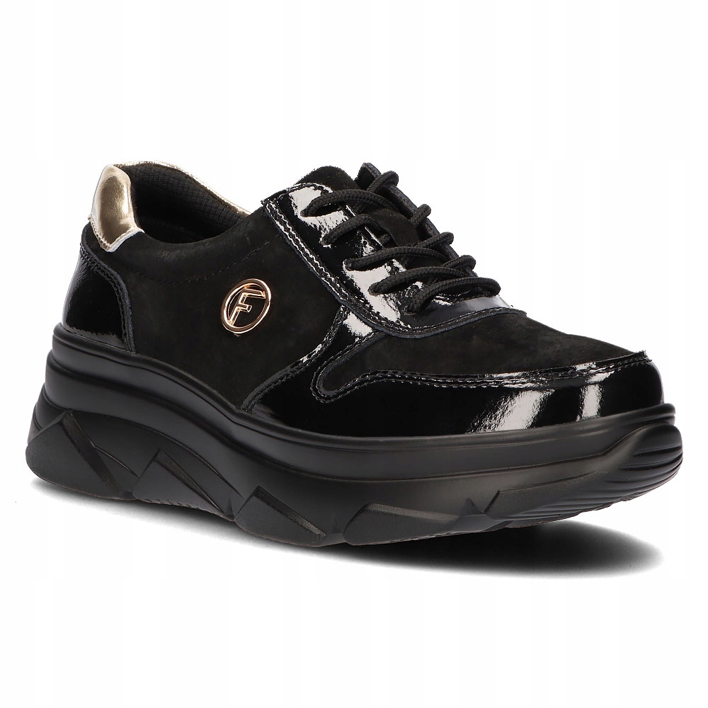 

Skórzane Sneakersy Filippo DP3185/22 Bk r.36