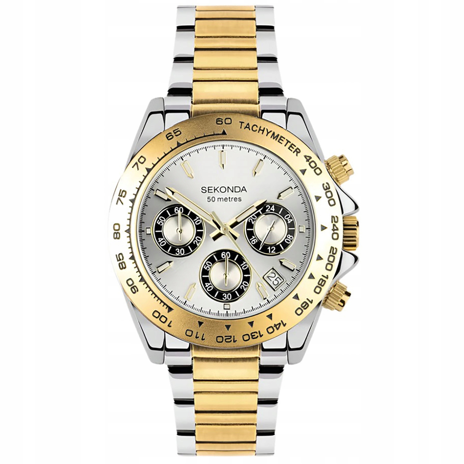 Pánské Hodinky Sekonda 30254 stříbrný náramek