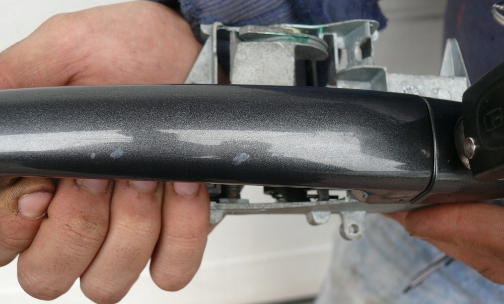 handle exterior door left front PEUGEOT 308 and