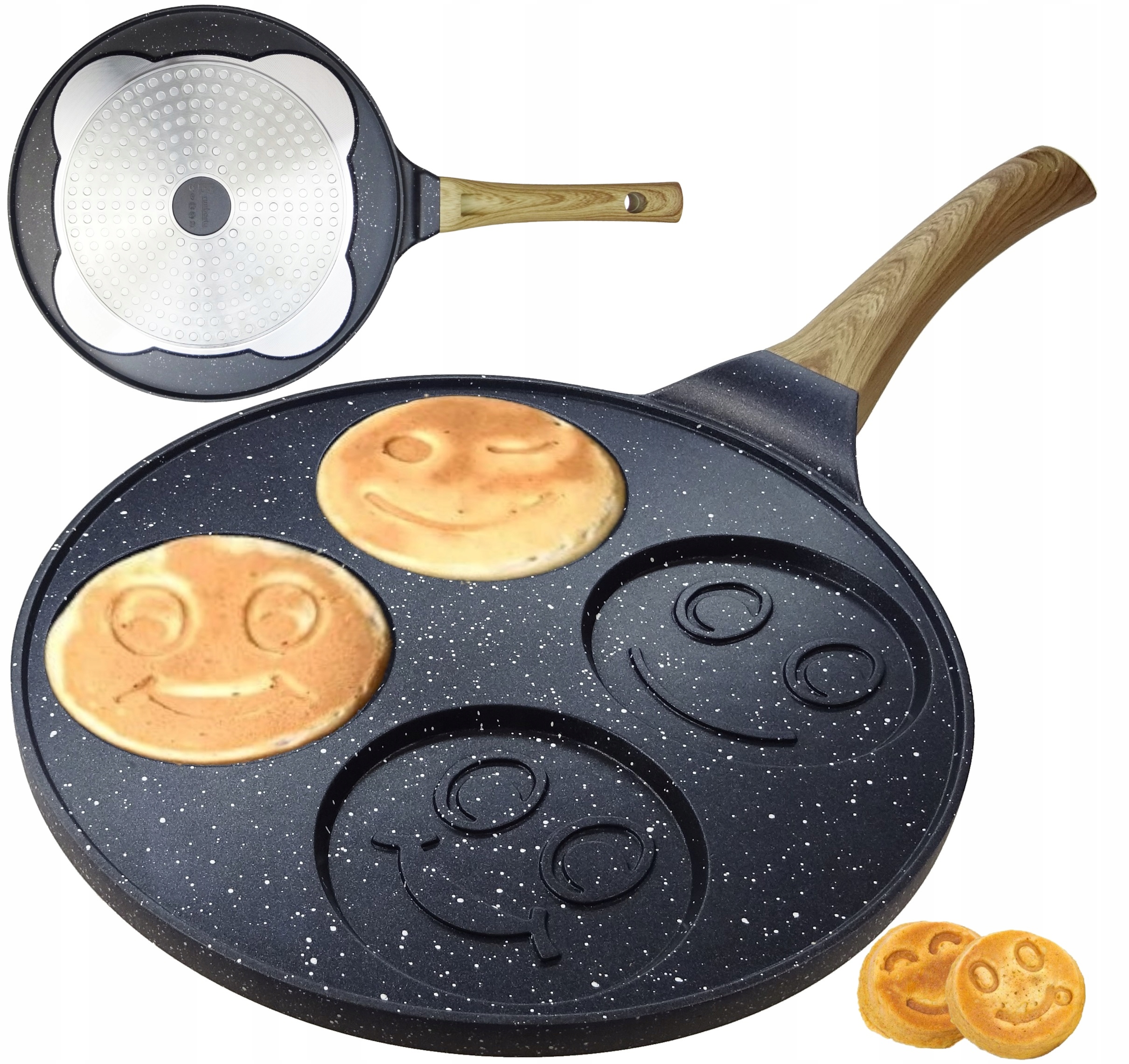 

Patelnia Do Naleśników Jajek Placków Indukcja Gaz