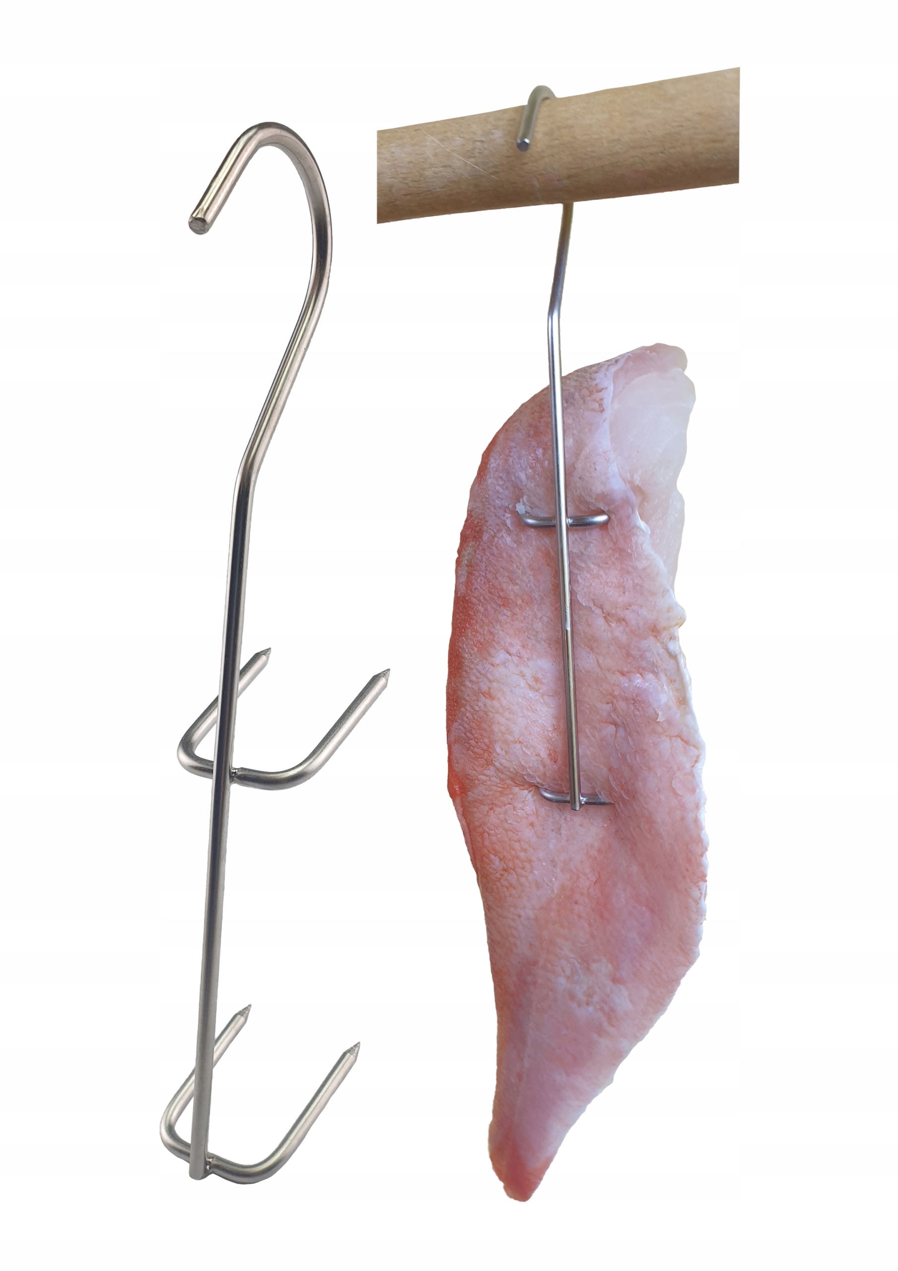 F-304 hak haki do wędzenia filetów ryb wędzarniczy