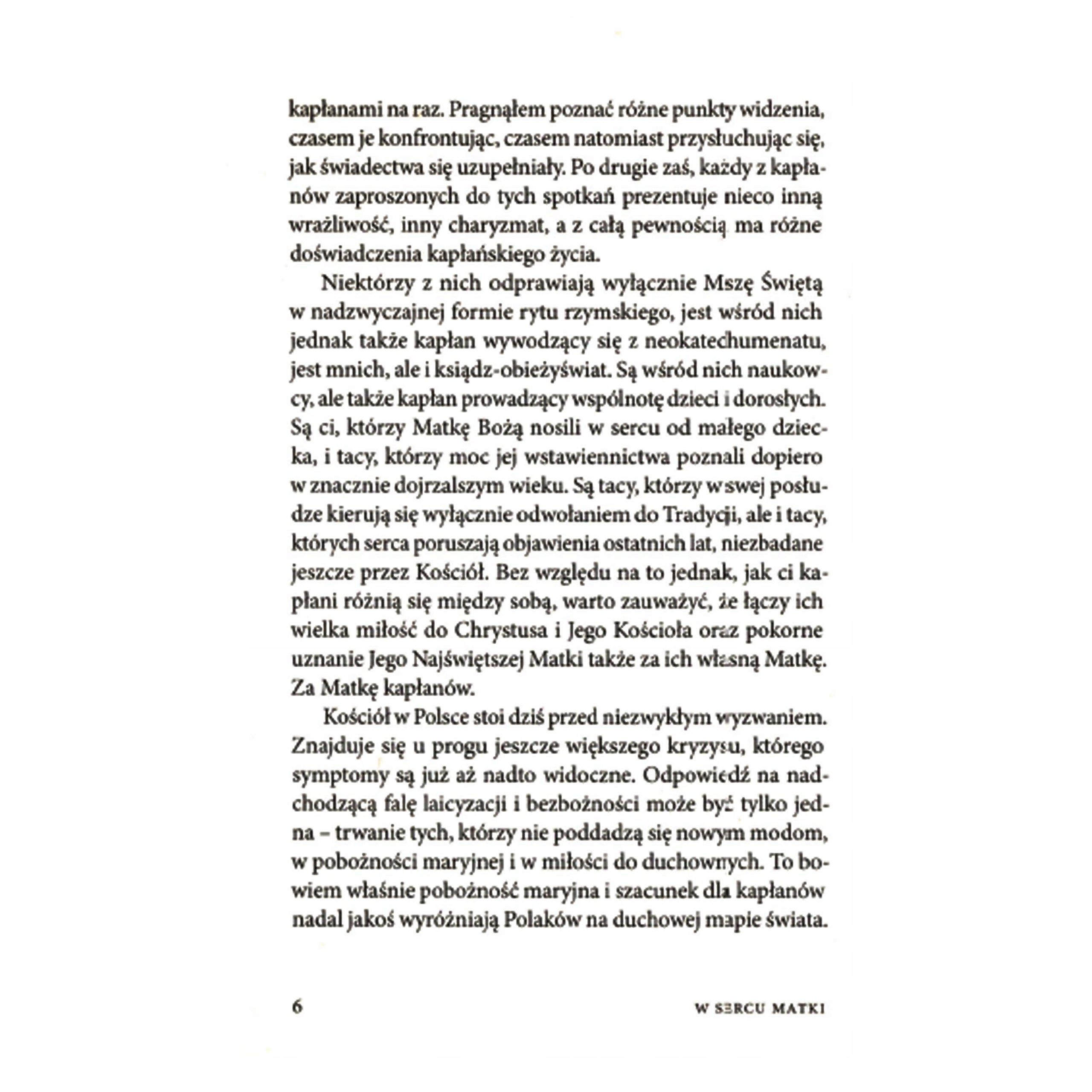 W SERCU MATKI Krystian Kratiuk ROZMOWA z KAPŁANAMI Tematyka (wiara, duchowość) chrześcijaństwo