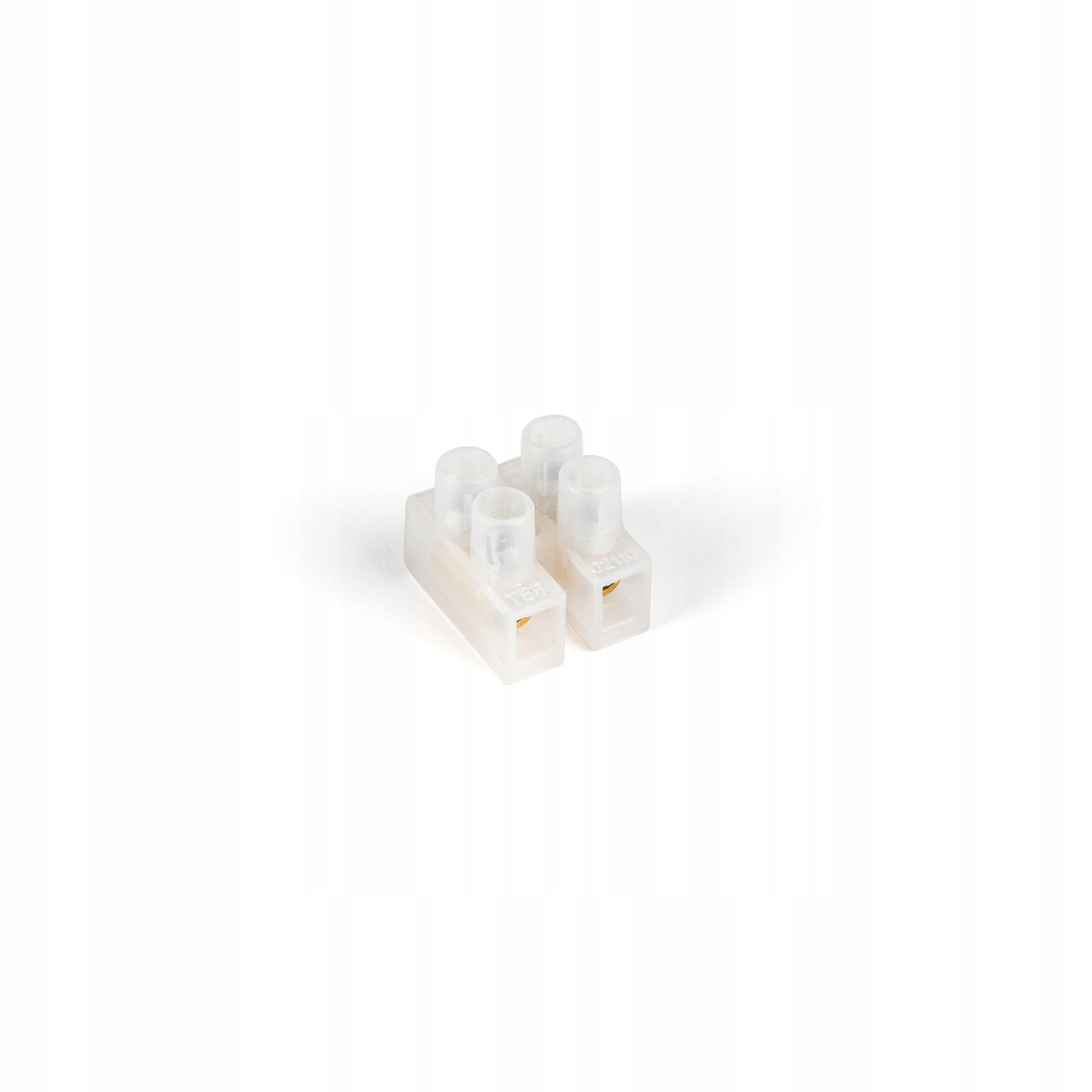 Kostka elektryczna 2x2,5mm² złączka zaciskowa 2-torowa Kolorowe Kable