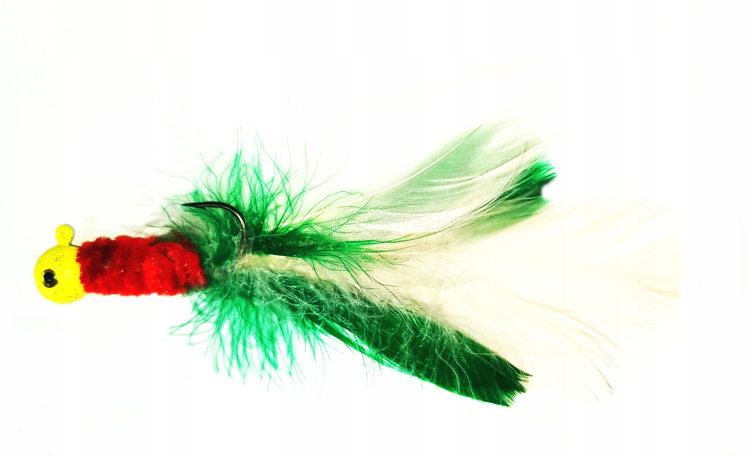 Kogut Duży Z Kolorową Główką Jigową. 13cm. 11gr KB173