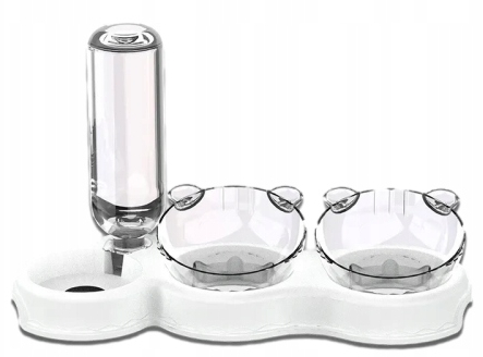 Podwójna Miska Z Automatycznym Dozownikiem Wody 500 ml 2550