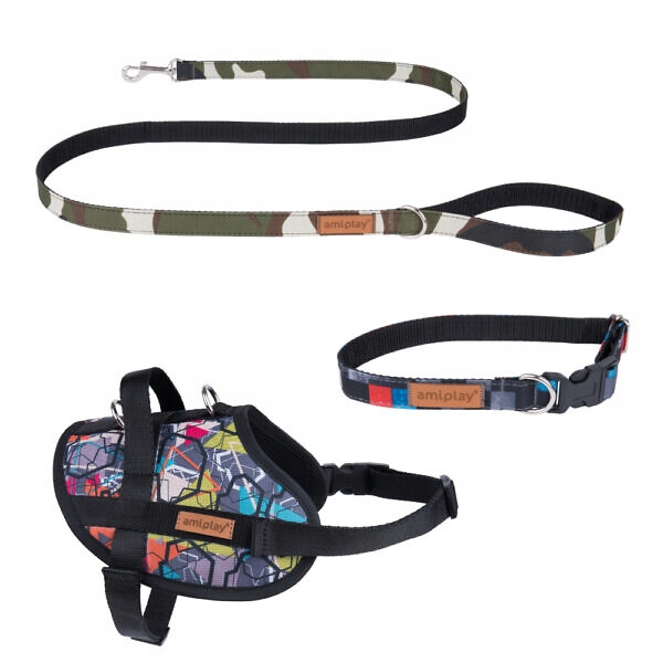 Levně amiforce postroj Amiplay XL Abstraction