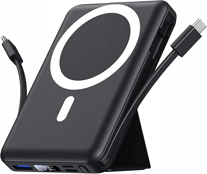 Azmuth KT-D020 powerbank magsafe 10000mAh 22,5W Usb-c Lightning Usb stojak