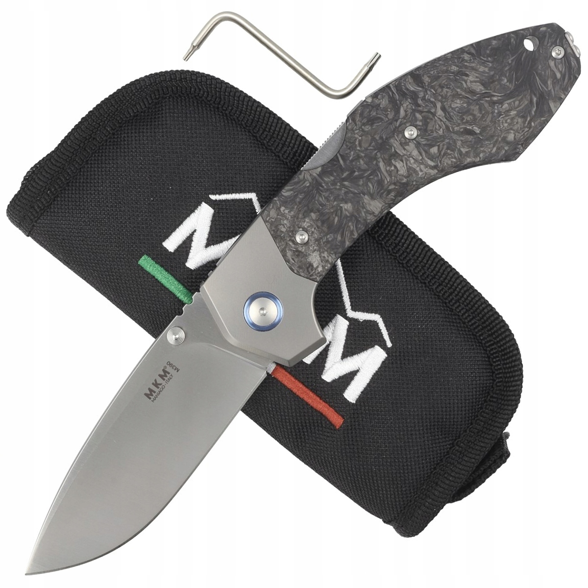 Nůž Mkm Edc Edc Hero Marbled Carbon Fiber (mk Hr-cft)