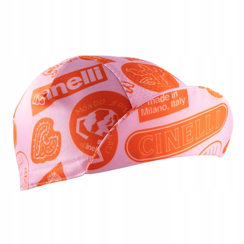Czapka kolarska Cinelli Supercorsa Granciclismo Pink