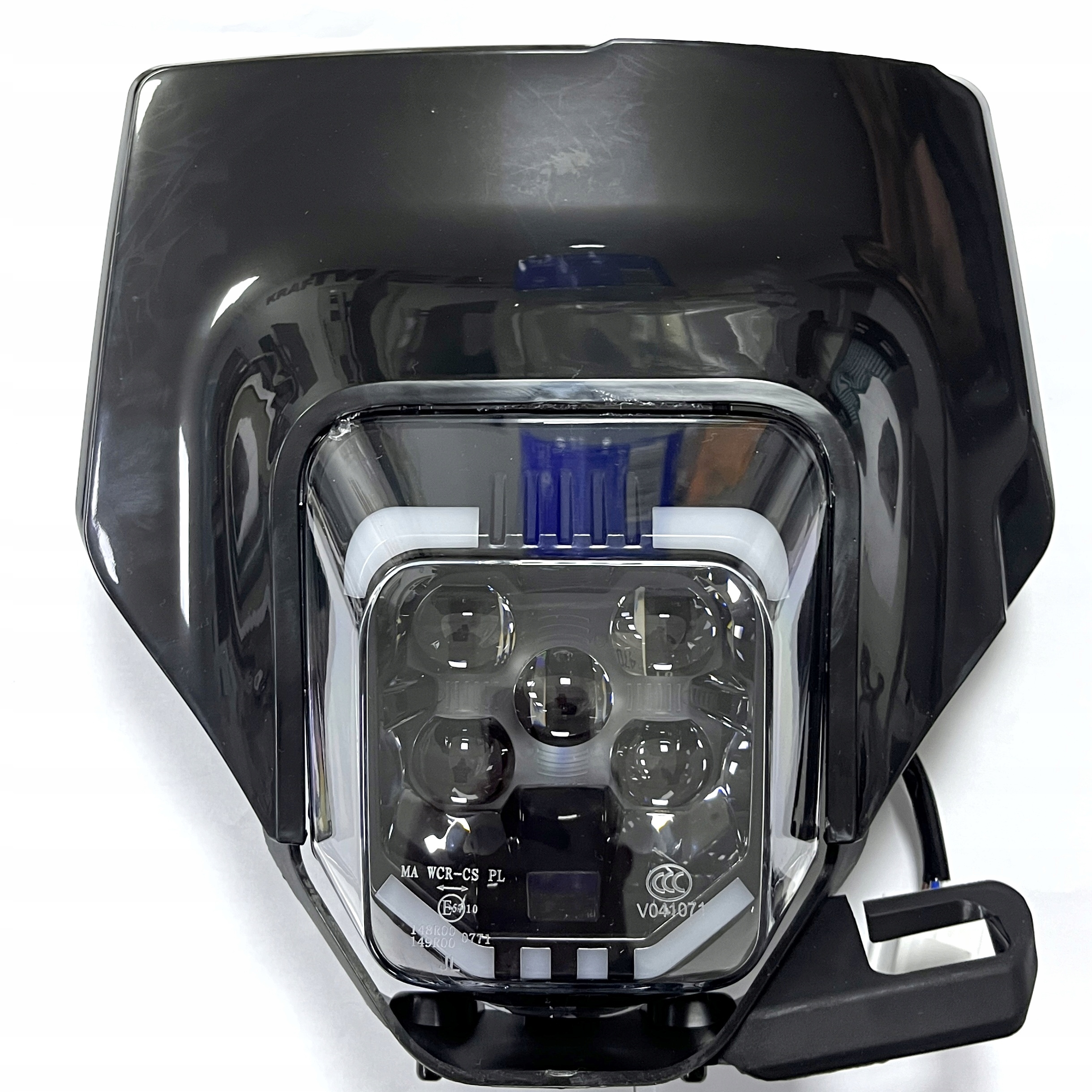 Predná crossová lampa Asix XT-97 s upevnením