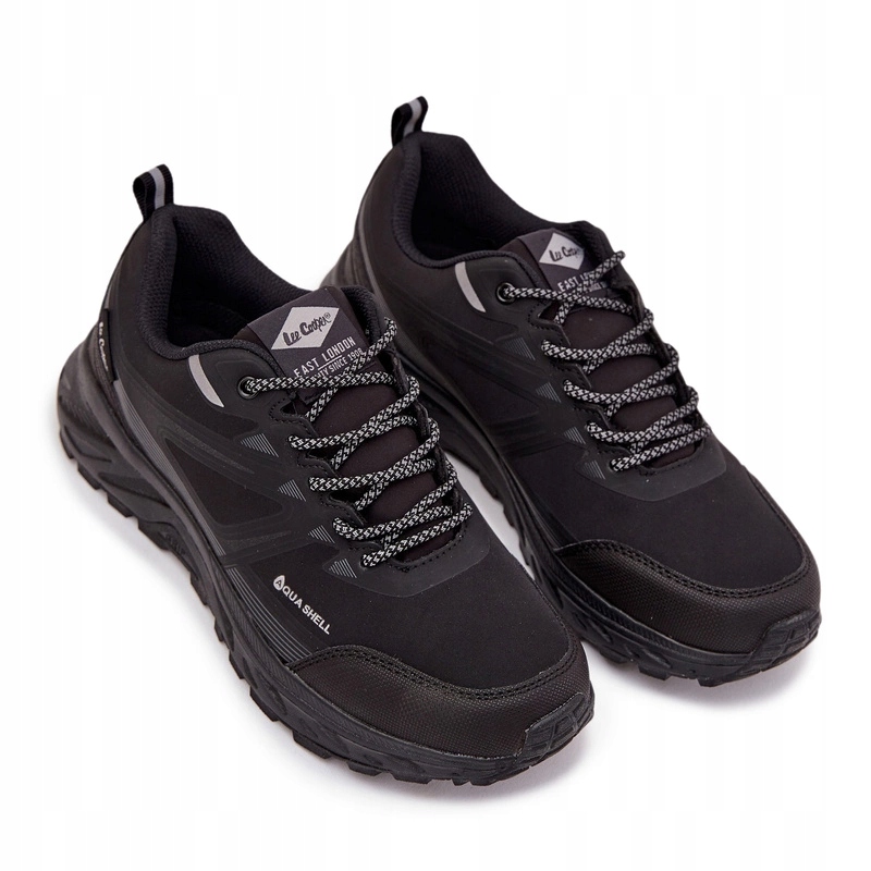 Pánská Treková Obuv Aqua Shell Lee Cooper LCJ-25-01-3717 Černá 42