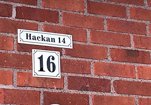 tablica tabliczka uliczna EMALIOWANA 8x30 - GW. Kod producenta SOSENCO