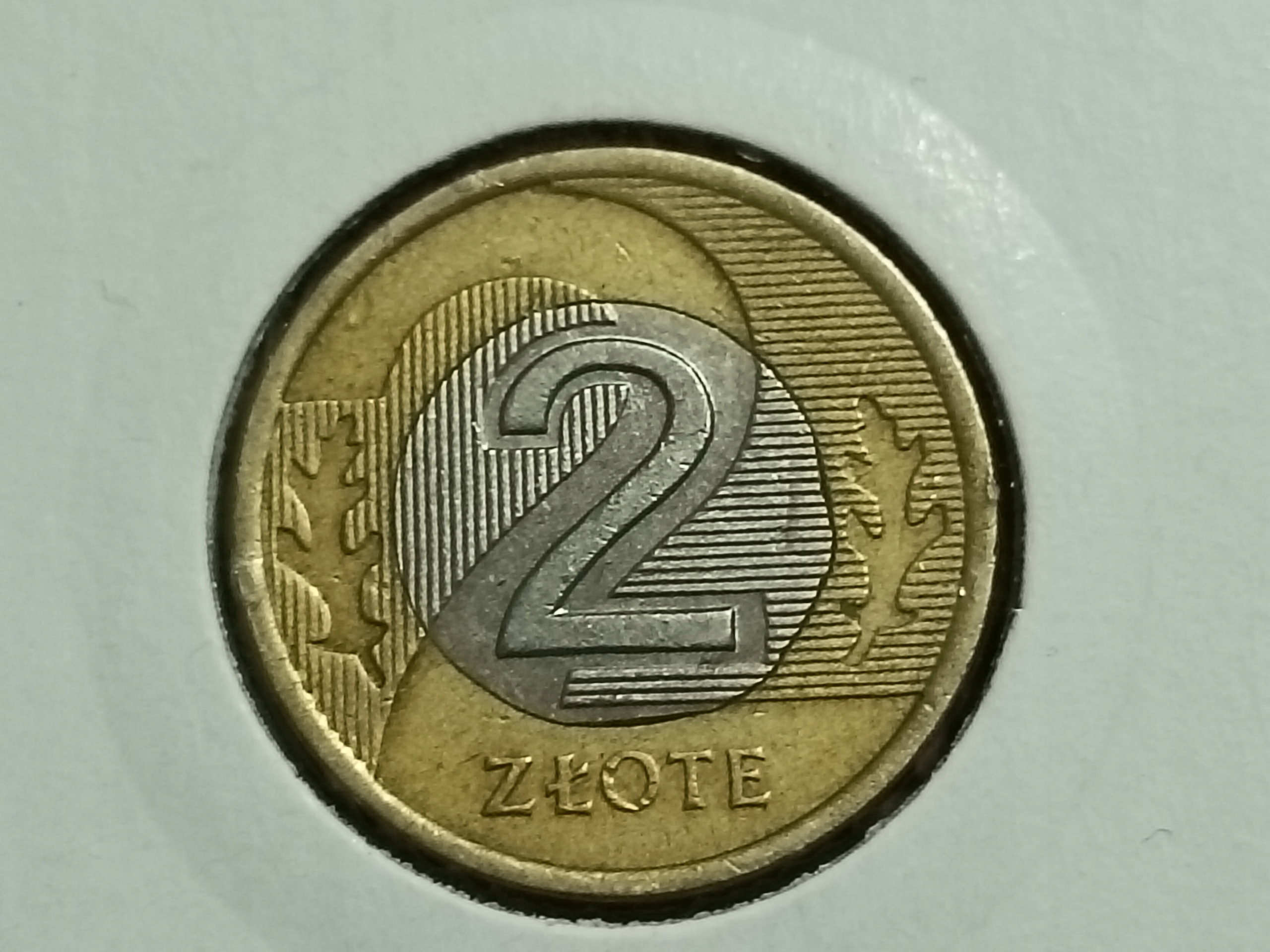 2 złote 2007 destrukt