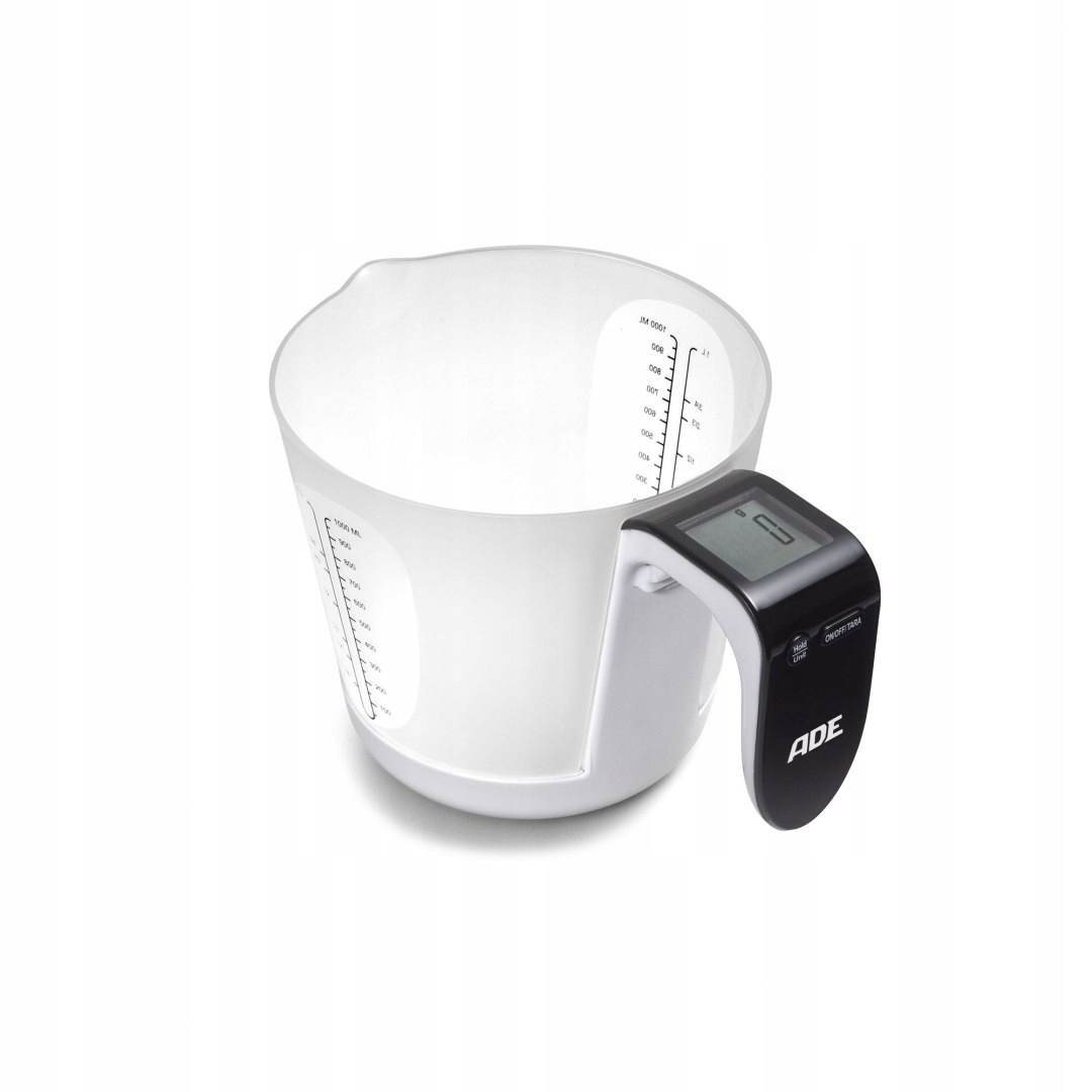 

Waga kuchenna z miarką, do 3 kg, 1 l, 20,5 x 14,5
