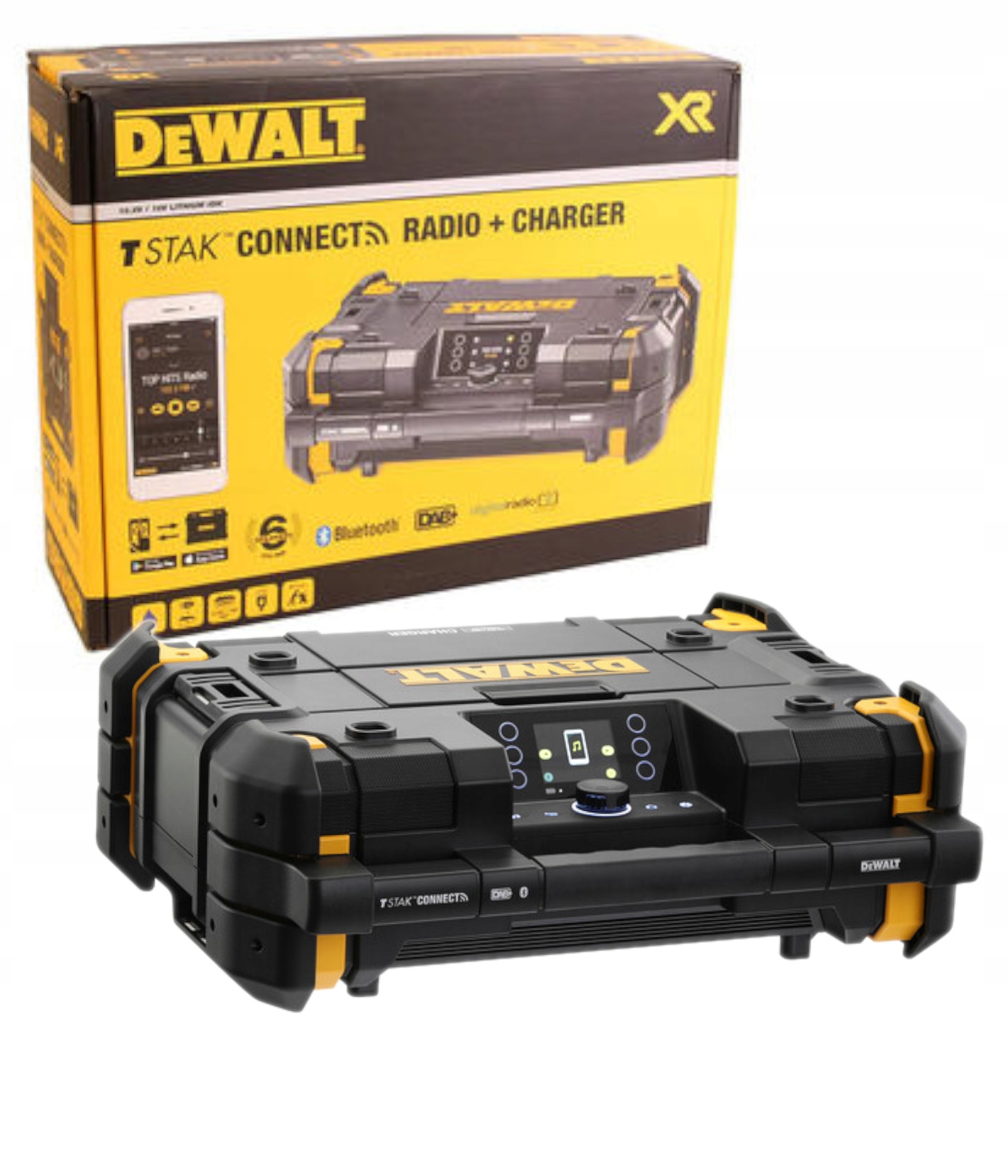 DeWALT RADIO BUDOWALNE TSTAK DWST1-81078