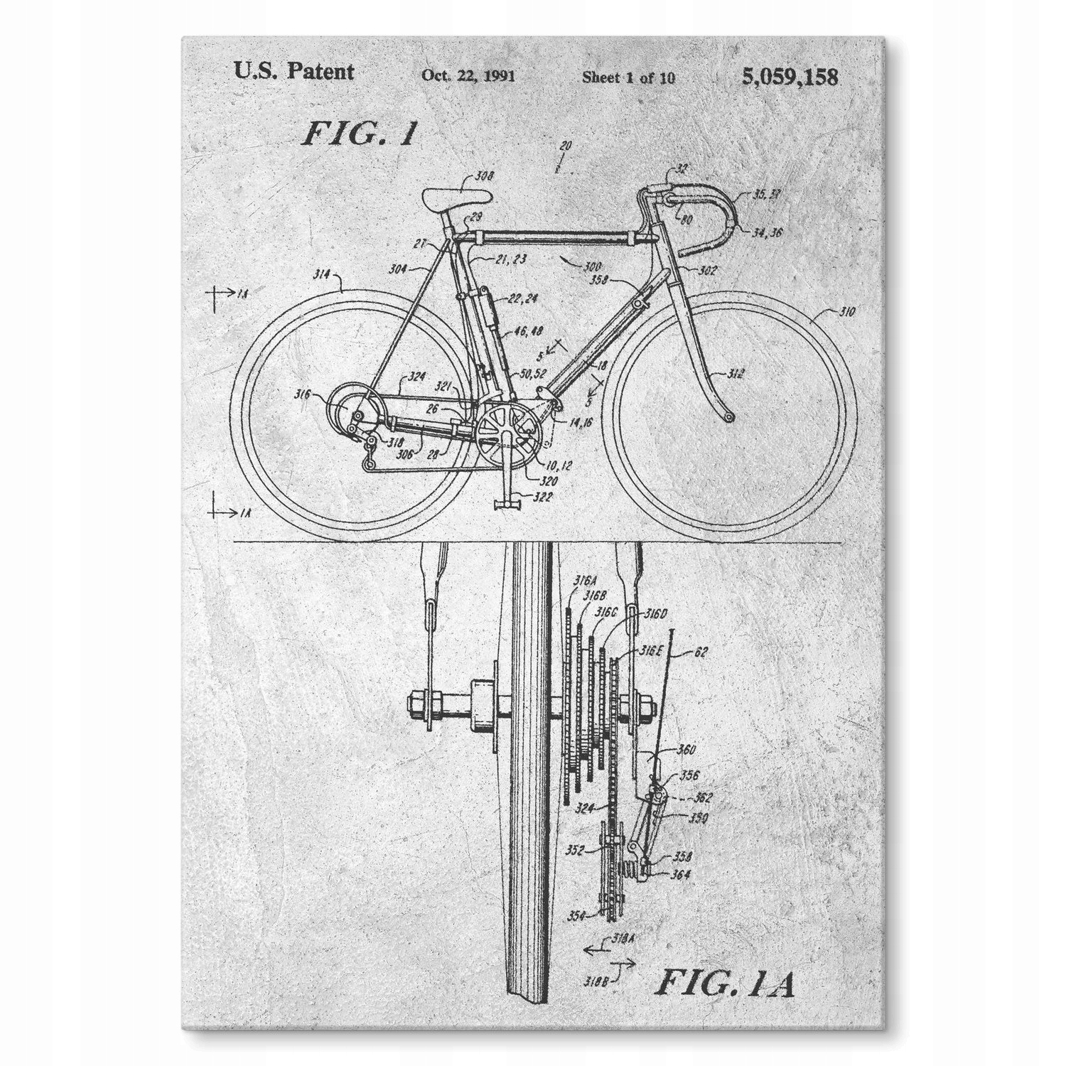 Kovový plakát Kolo Kolařovka S