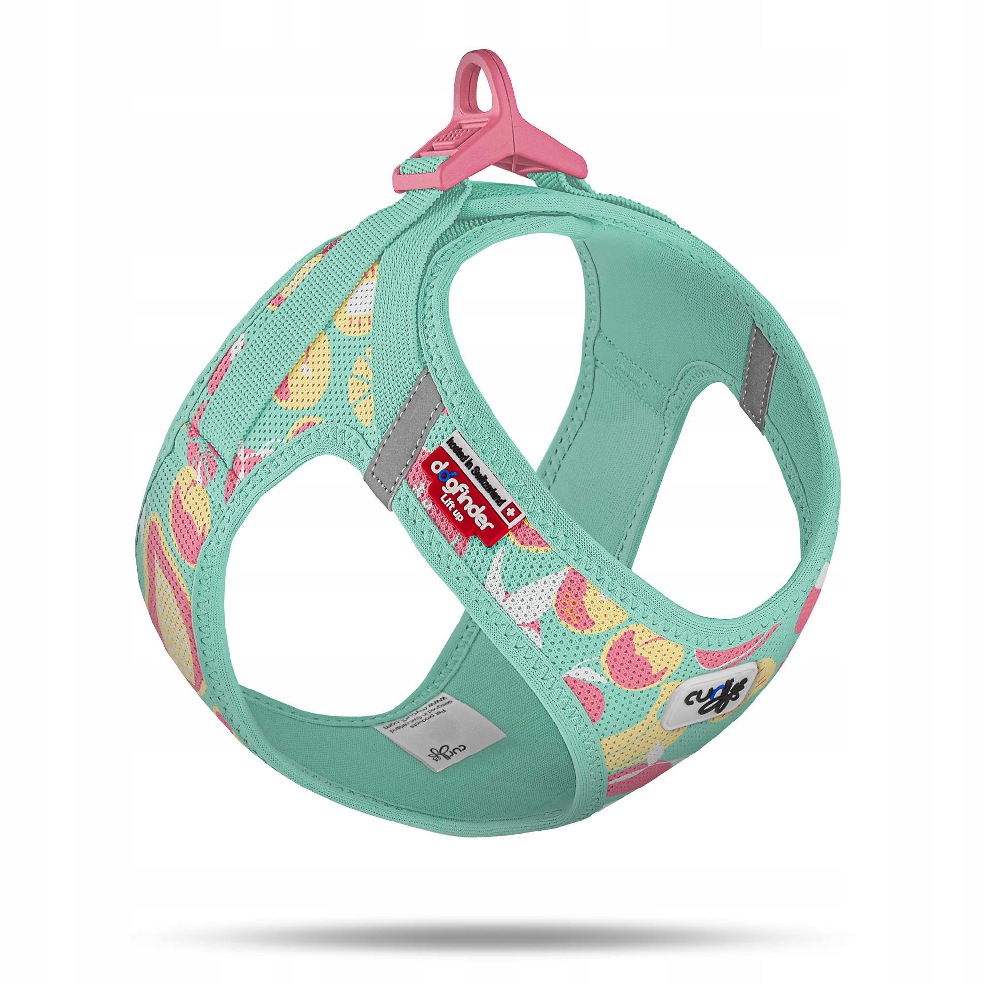 Curli Szelki Clasp Air Mesh Juicy Fruits Turquoise 3XS