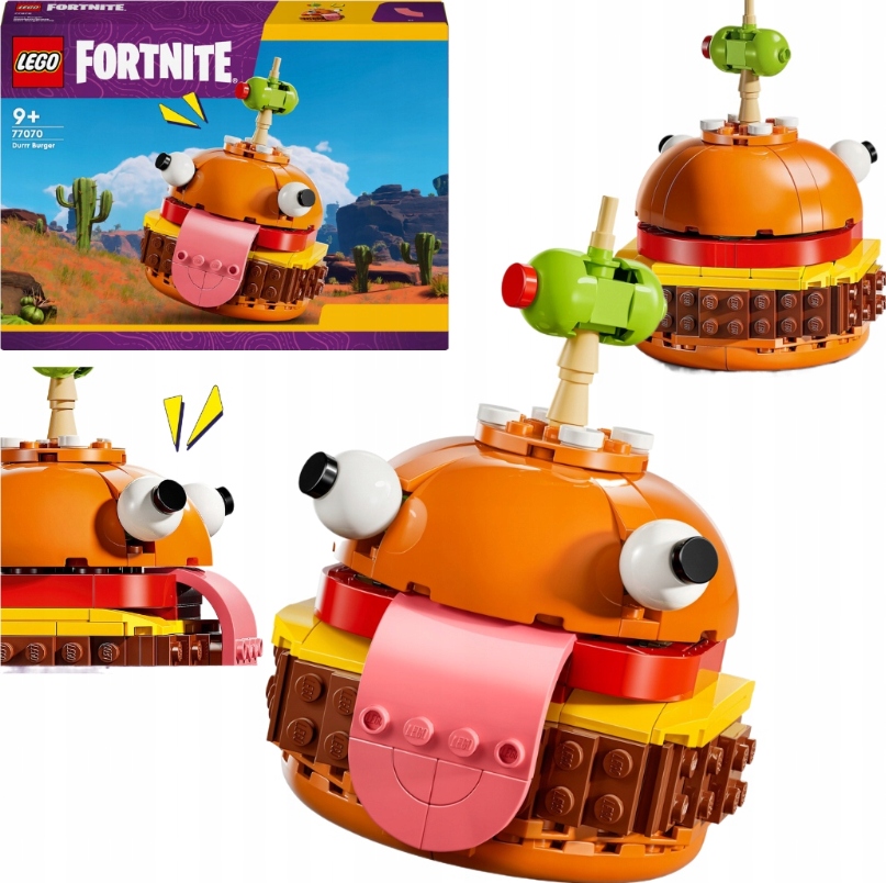 Lego Fortnite Durr Burgerownia Mini Burger Fortnajt Zestaw Dla Dzieci