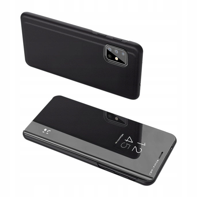 

Clear View Case etui klapka do Samsung S20 czarny