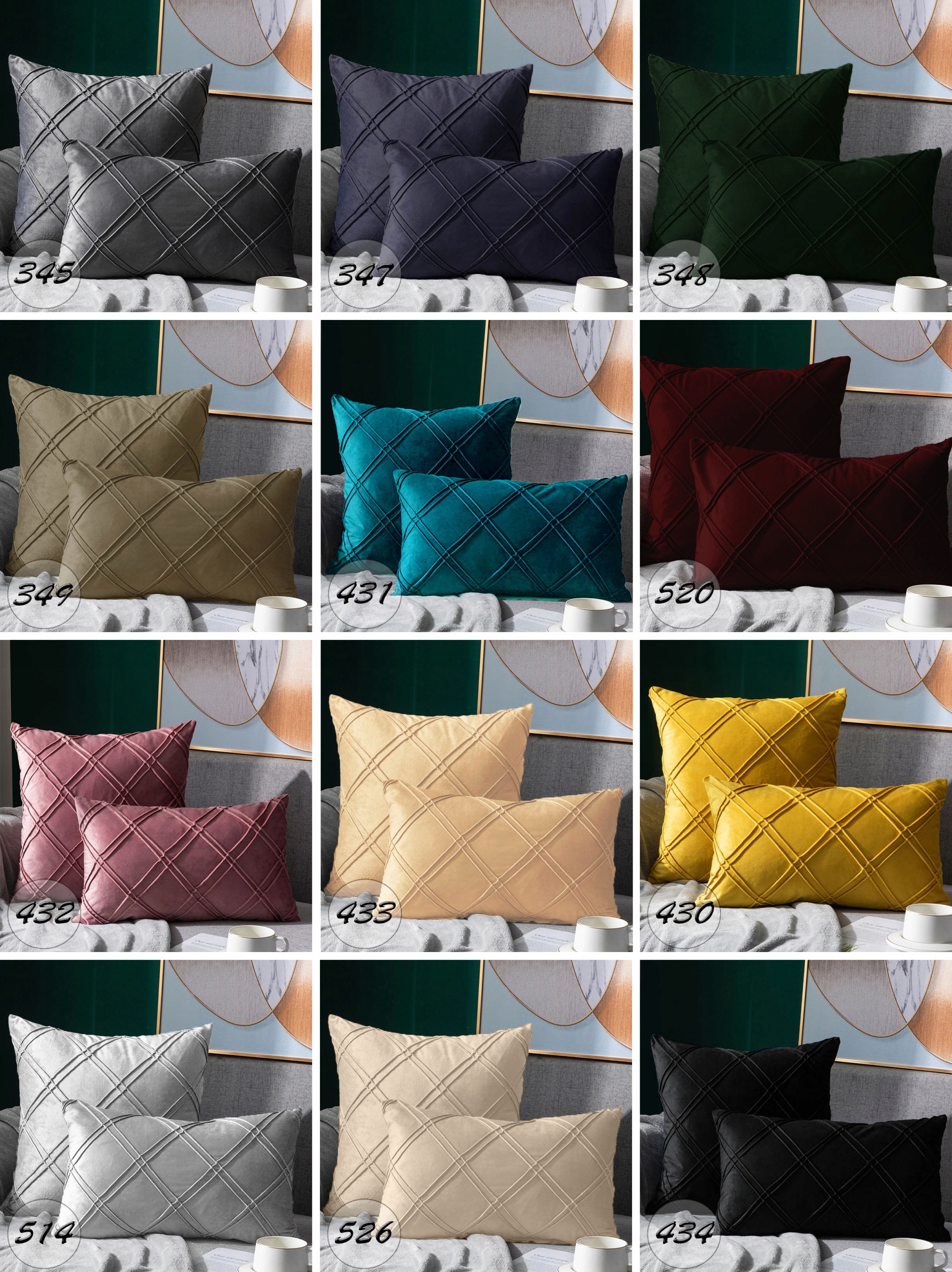 POSZEWKA Świąteczna Poduszka Jasiek 40x40cm VELVET Wymiary poduszki 40x40cm