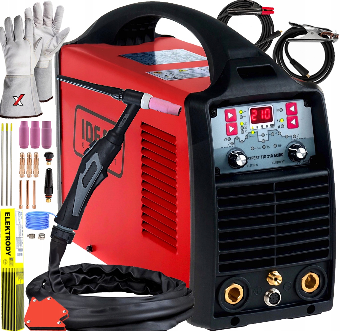Svářečka Ideal Expert Tig 210 Ac/dc Hf Pfc 3-210A